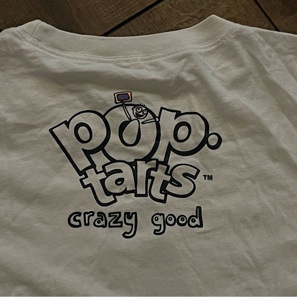 2004 Pop Tarts™️ Wild Berry Dino Promo Shirt Size M - Picture 1 of 5